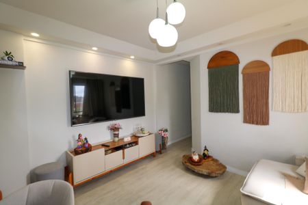 Sala de apartamento à venda com 3 quartos, 70m² em Vila Diadema, Diadema