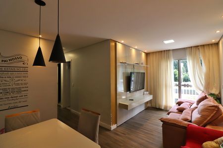 Sala  de apartamento para alugar com 2 quartos, 64m² em Nova Petrópolis, São Bernardo do Campo