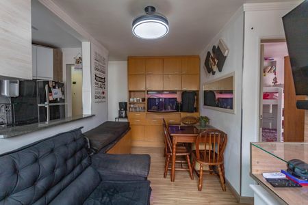 Sala  de apartamento à venda com 2 quartos, 45m² em Taboão, São Bernardo do Campo