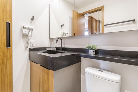 Studio à venda com 27m², 1 quarto e sem vagaBanheiro