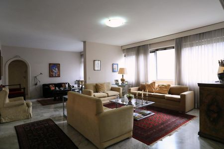 Sala de apartamento à venda com 4 quartos, 380m² em Boa Viagem, Belo Horizonte