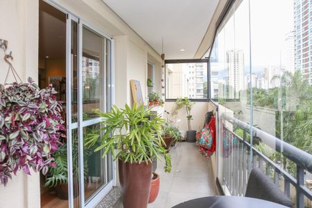 Varanda da Sala de apartamento à venda com 3 quartos, 171m² em Vila Romana, São Paulo