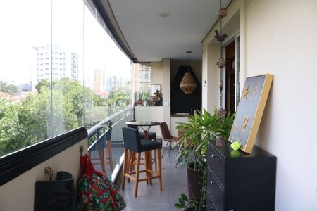 Varanda de apartamento à venda com 4 quartos, 171m² em Vila Romana, São Paulo