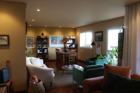 Sala de apartamento à venda com 4 quartos, 171m² em Vila Romana, São Paulo