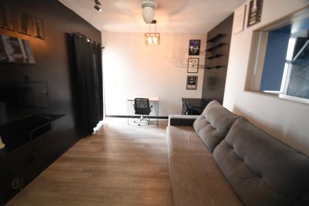 Sala de apartamento para alugar com 1 quarto, 51m² em Centro, Campinas