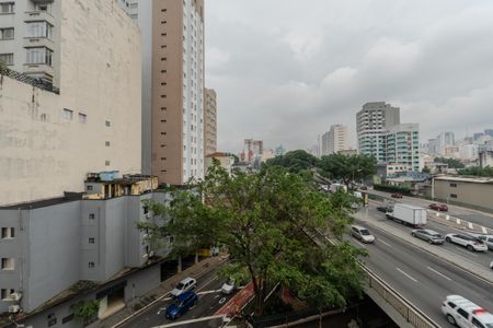 Vista da Sala de apartamento à venda com 2 quartos, 70m² em Bela Vista, São Paulo