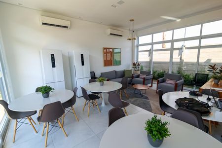 Área comum - Salão de festas de apartamento para alugar com 2 quartos, 51m² em Jardins do Império, Indaiatuba