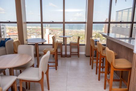 Studio para alugar com 27m², 1 quarto e 1 vaga Studio para alugar com 27m², 1 quarto e 1 vagaÁrea comum - Salão de festas