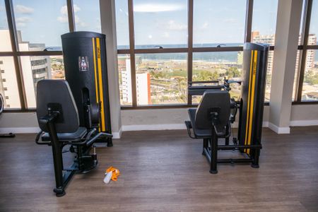 Studio para alugar com 27m², 1 quarto e 1 vaga Studio para alugar com 27m², 1 quarto e 1 vagaAcademia