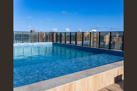 Studio para alugar com 27m², 1 quarto e 1 vaga Studio para alugar com 27m², 1 quarto e 1 vagaÁrea comum - Piscina