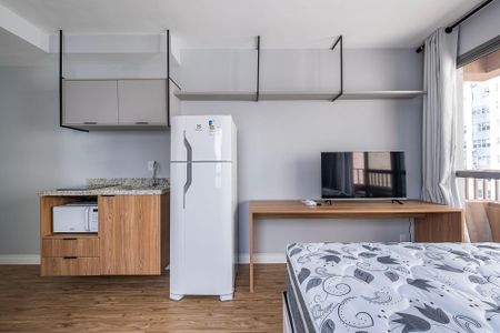 Studio de kitnet/studio para alugar com 1 quarto, 25m² em Cerqueira César, São Paulo