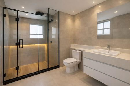 Banheiro de apartamento para alugar com 3 quartos, 105m² em Nossa Senhora das Gracas, Canoas