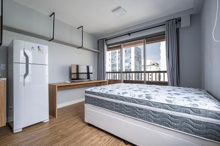 Studio de kitnet/studio para alugar com 1 quarto, 25m² em Cerqueira César, São Paulo