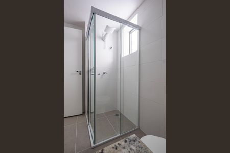 Banheiro de kitnet/studio para alugar com 1 quarto, 25m² em Cerqueira César, São Paulo