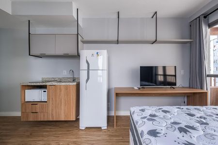 Studio de kitnet/studio para alugar com 1 quarto, 25m² em Cerqueira César, São Paulo