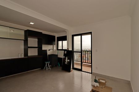 Sala de apartamento para alugar com 2 quartos, 50m² em Vila Guarani, Santo André