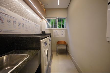 Studio à venda com 18m², 1 quarto e sem vagaLavanderia