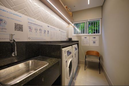 Studio à venda com 18m², 1 quarto e sem vagaLavanderia