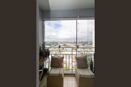 Varanda da Sala de apartamento à venda com 3 quartos, 56m² em Vila Maria, São Paulo