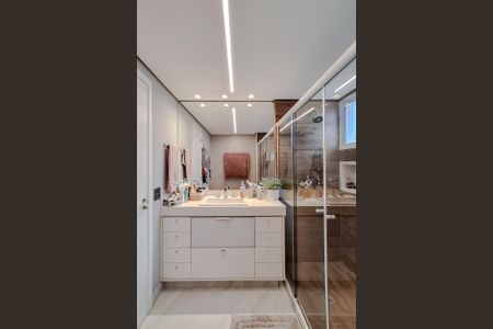 Apartamento à venda com 142m², 3 quartos e 2 vagasBanheiro da Suíte 3