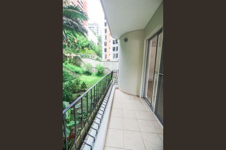 Varanda da Sala de apartamento para alugar com 1 quarto, 100m² em Real Parque, São Paulo