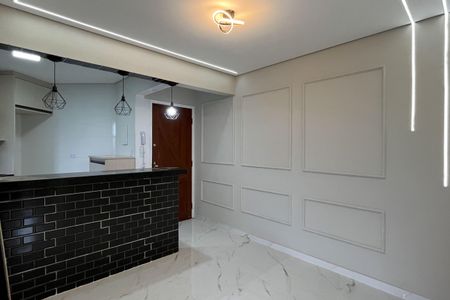 Sala de apartamento para alugar com 2 quartos, 60m² em Saboó, Santos