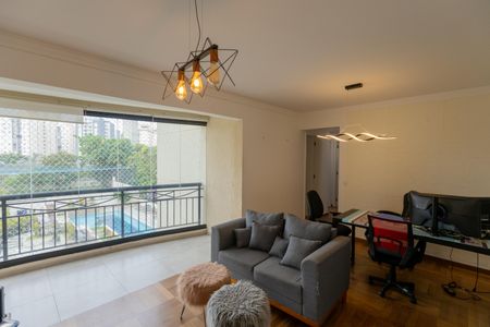 Sala  de apartamento à venda com 3 quartos, 85m² em Vila Campo Grande, São Paulo