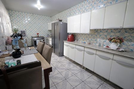 Cozinha de casa à venda com 3 quartos, 118m² em Vila Alto de Santo Andre, Santo André