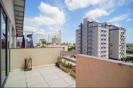 varanda da sala 2 de apartamento à venda com 1 quarto, 75m² em Centro, São Leopoldo