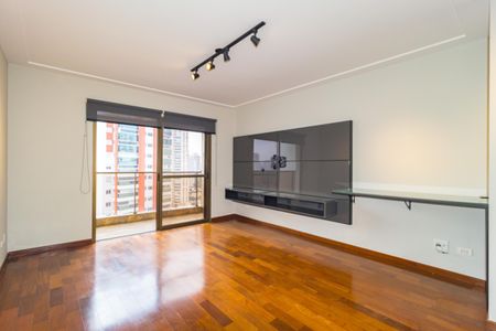 Sala de Estar de apartamento à venda com 3 quartos, 128m² em Vila Regente Feijó, São Paulo