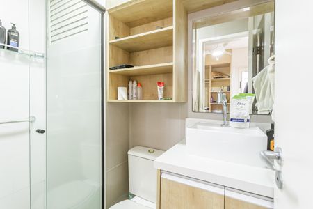 Apartamento à venda com 76m², 3 quartos e 1 vagaBanheiro da Suíte