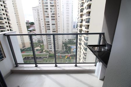 Sala de apartamento para alugar com 1 quarto, 34m² em Jardim Esplanada, São José dos Campos