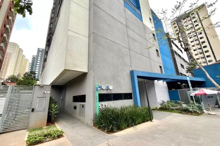 Apartamento à venda com 37m², 1 quarto e 1 vagaFachada