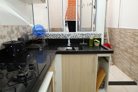 Casa de condomínio para alugar com 62m², 2 quartos e 2 vagasCozinha