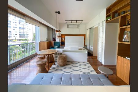 Foto 03 de apartamento à venda com 1 quarto, 50m² em Centro Empresarial Tamboré, Santana de Parnaíba