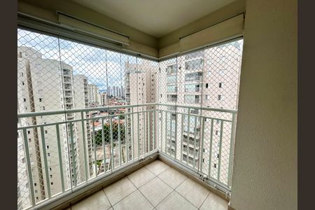Varanda da Sala de apartamento para alugar com 3 quartos, 75m² em Vila Augusta, Guarulhos