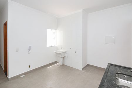 Sala/Cozinha de apartamento para alugar com 1 quarto, 32m² em Jardim Consorcio, São Paulo
