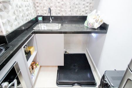 Apartamento à venda com 38m², 2 quartos e 1 vagaCozinha e Área de Serviço