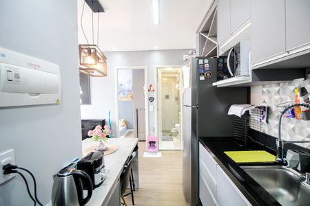 Apartamento à venda com 38m², 2 quartos e 1 vagaCozinha e Área de Serviço