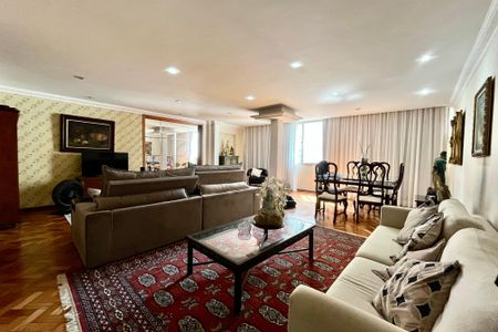 Sala  de apartamento para alugar com 3 quartos, 170m² em Copacabana, Rio de Janeiro