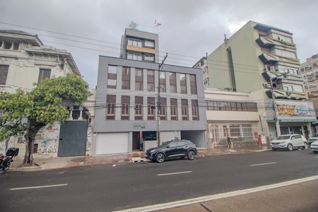 Fachada de apartamento para alugar com 1 quarto, 34m² em Farroupilha, Porto Alegre