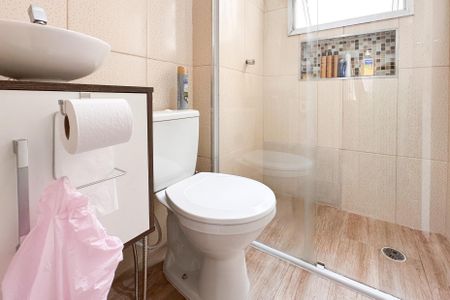 Apartamento à venda com 55m², 2 quartos e 1 vagaBanheiro Social