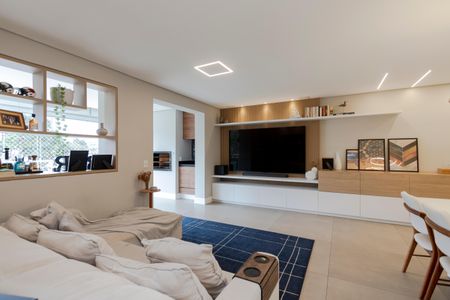 Sala de apartamento à venda com 2 quartos, 89m² em Brooklin, São Paulo