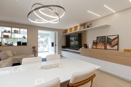 Sala de apartamento à venda com 2 quartos, 89m² em Brooklin, São Paulo