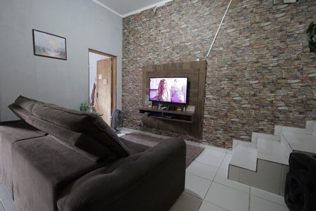 Sala de casa à venda com 4 quartos, 167m² em Jardim Ipanema, Santo André