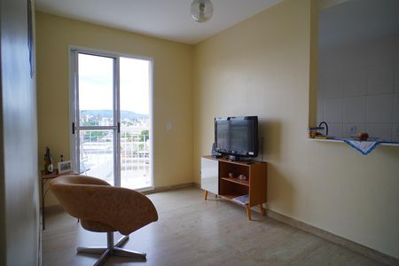 Sala de apartamento à venda com 2 quartos, 52m² em São Sebastião, Porto Alegre