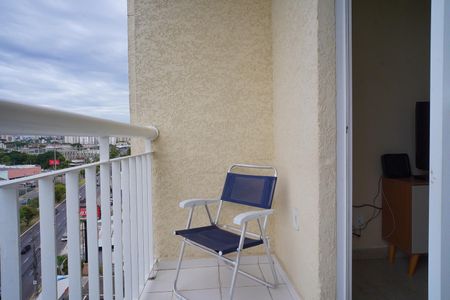 Varanda  de apartamento à venda com 2 quartos, 52m² em São Sebastião, Porto Alegre