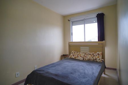 Quarto suíte  de apartamento à venda com 2 quartos, 52m² em São Sebastião, Porto Alegre