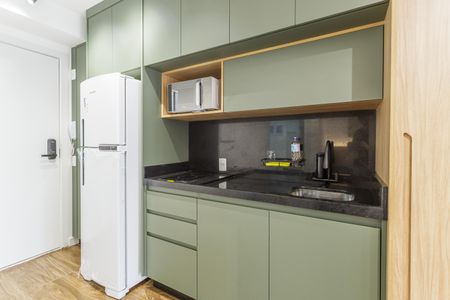 Studio para alugar com 18m², 1 quarto e sem vagaCozinha