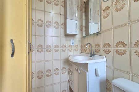 Banheiro de kitnet/studio para alugar com 1 quarto, 35m² em Botafogo, Campinas